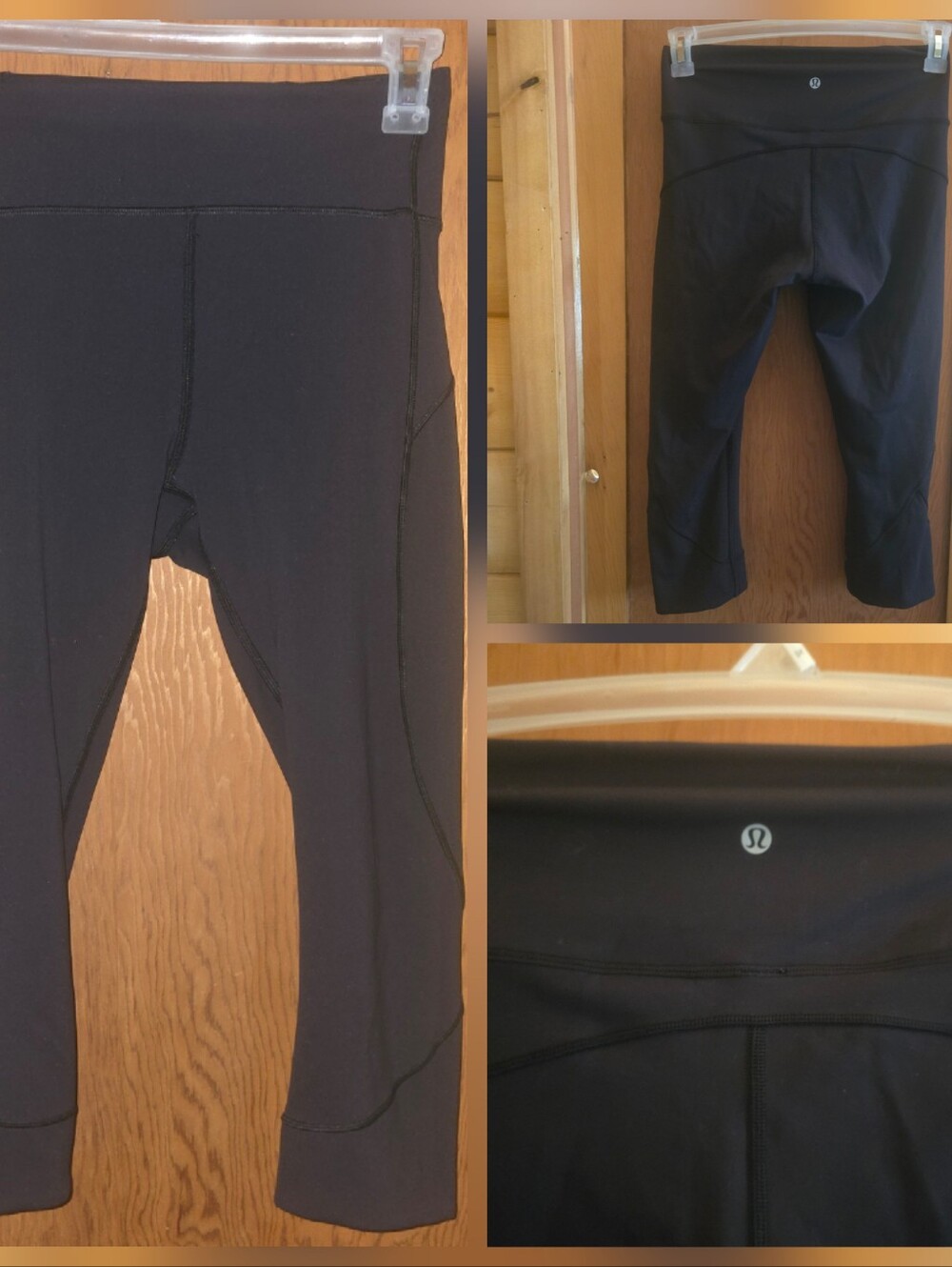 Lululemon new no tags womens size 8 black cropped legging